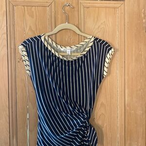 DVF silk jersey mini dress